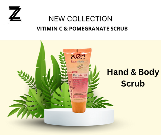 XQM Vitamin C & Pomegranate Face &amp; Body Scrubbing Gel