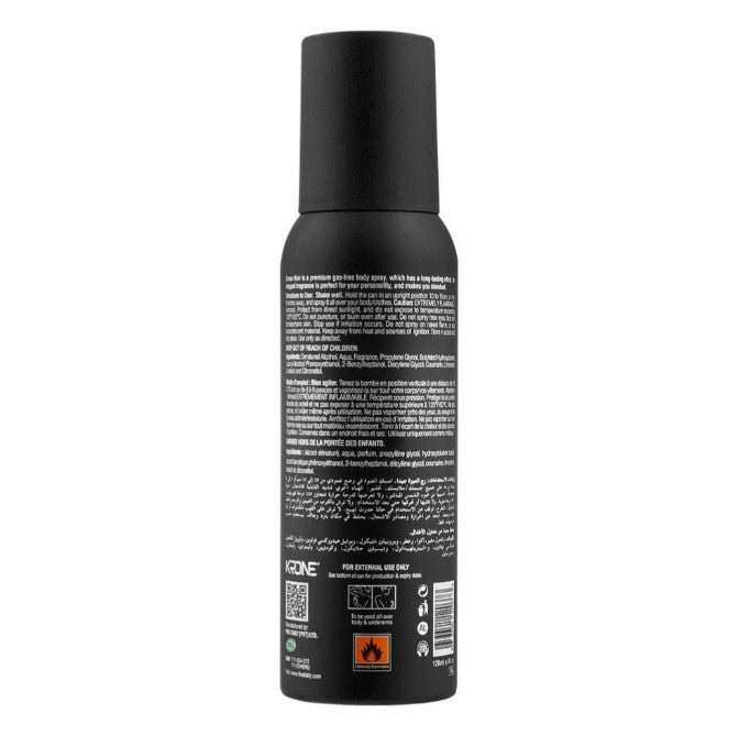 Krone Noir now Gas free Perfumed Body Spray, For Men, 150ml