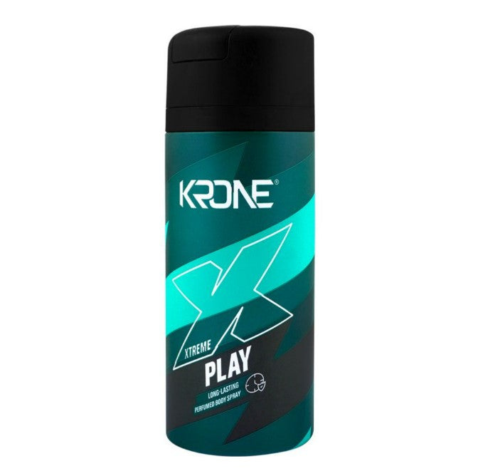 Krone Noir play long lasting Perfumed Body Spray, For Men, 150ml