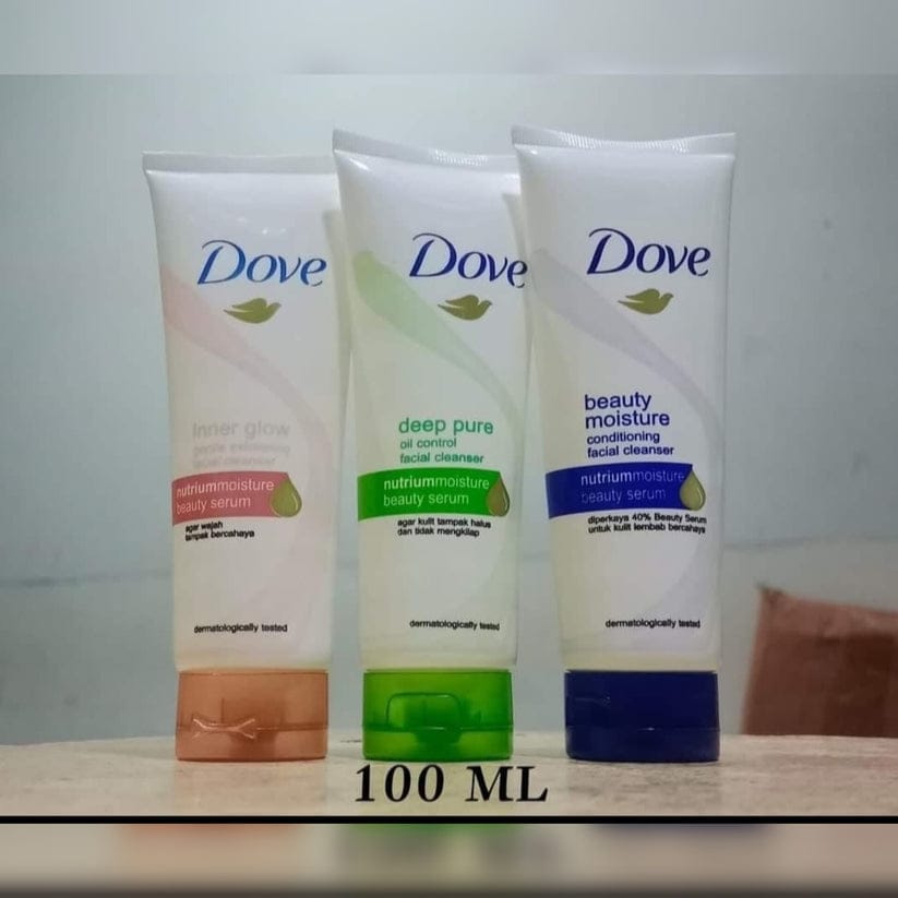 Dove Deep Pure Oil control facial cleanser 100g